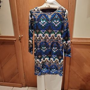 Zara sequin dress
